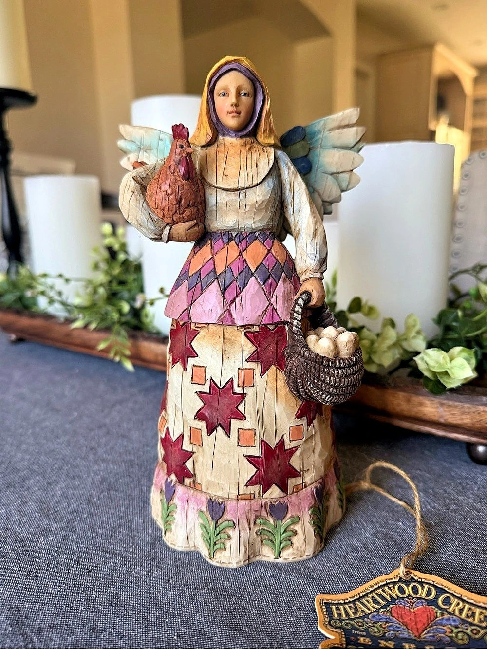 Collectable Jim Shore Heartwood Creek “Angel of Faithfulness” Figurine.